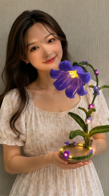 blue flower